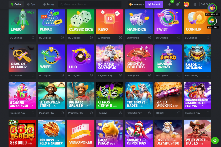 Discover the Thrills of Gaming with BC Game Top