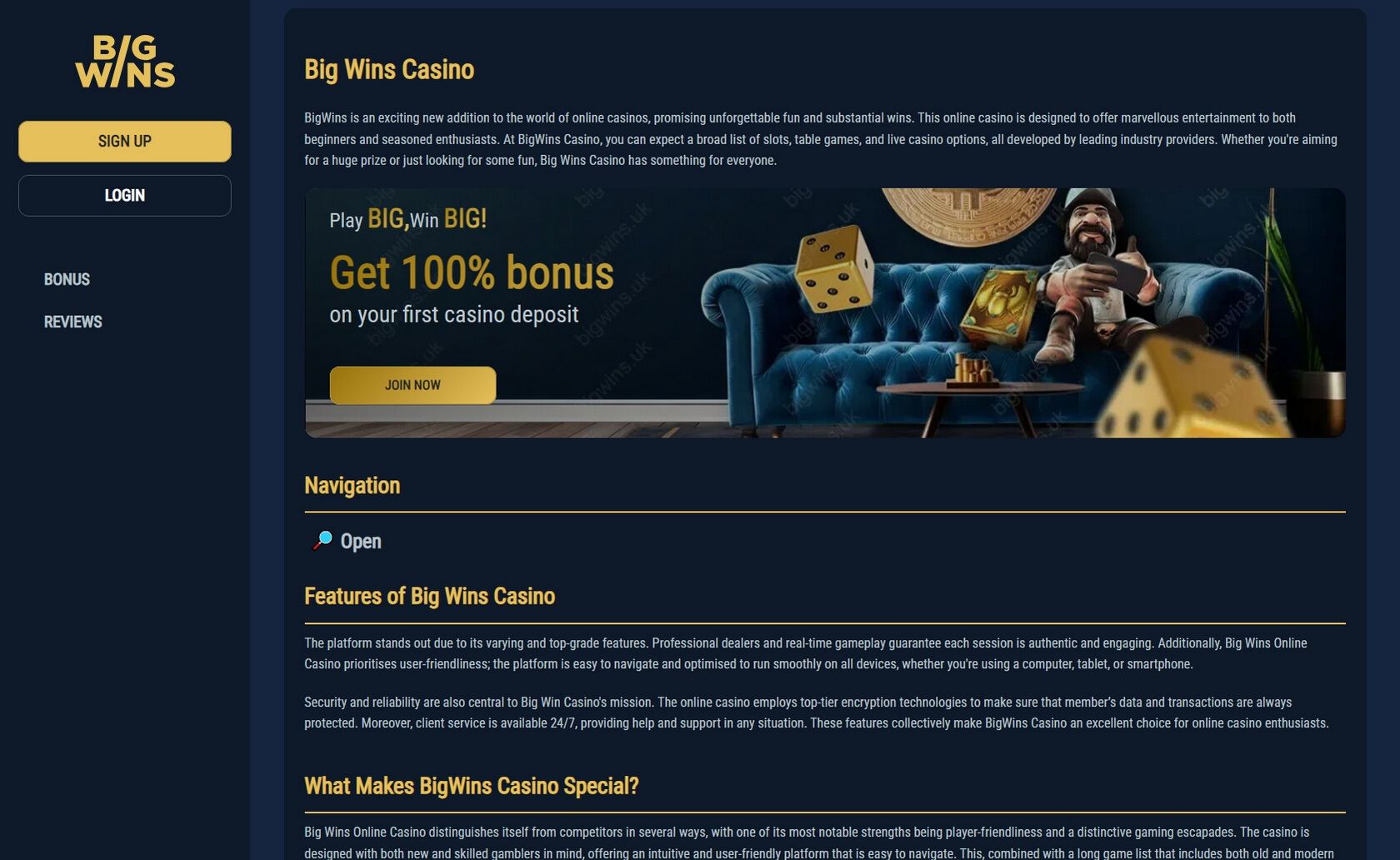 BigWins Gambling Establishment Login BigWins Gambling Establishment Login