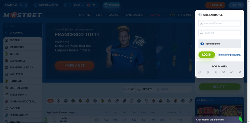 Mostbet - Online Casino Sitesinden Bahis Sitesine