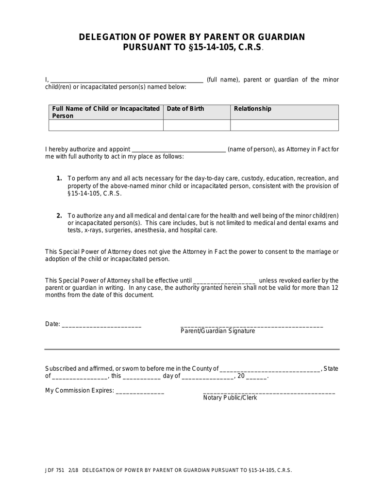 Lorry Power of Attorney in the U.S.A.