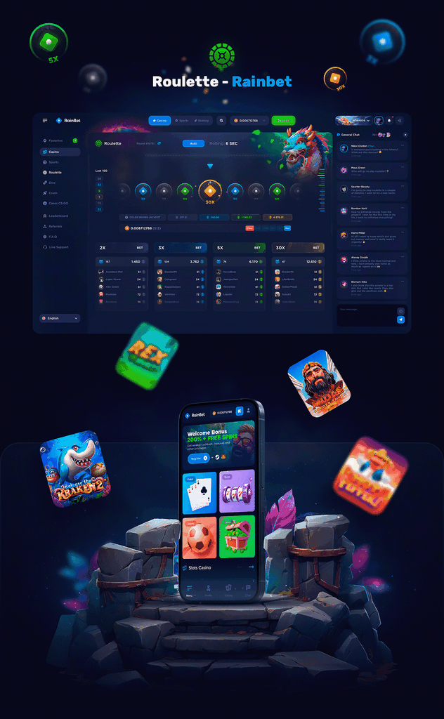 Avis sur le casino en ligne RainBet - Classement des experts et des joueurs (2026)