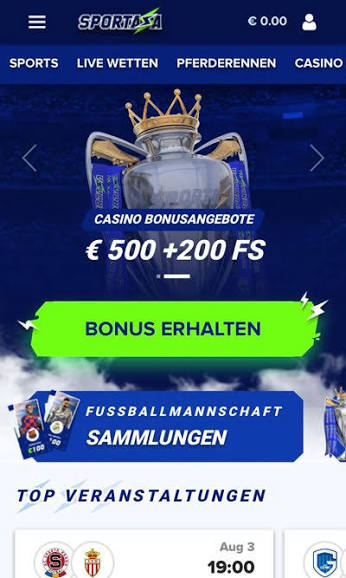 Recensione e bonus di Sportaza Sportsbook - Agosto 2026 Recensione e bonus di Sportaza Sportsbook - Agosto 2026